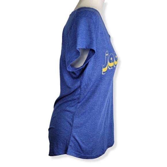 Jackrabbits Woman V -Neck Top Small - Picture 2 of 3